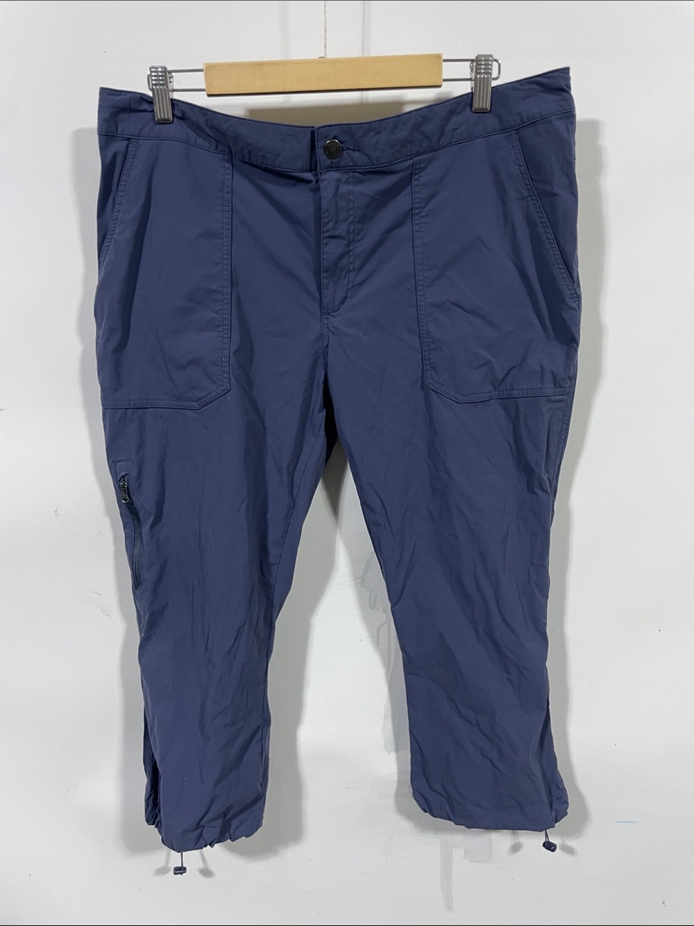 Columbia Navy Blue Track Joggers - Outdoor Capri Pants